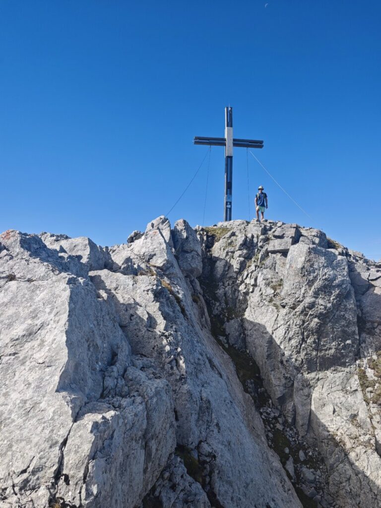 Sonnjoch Gipfel im Karwendel