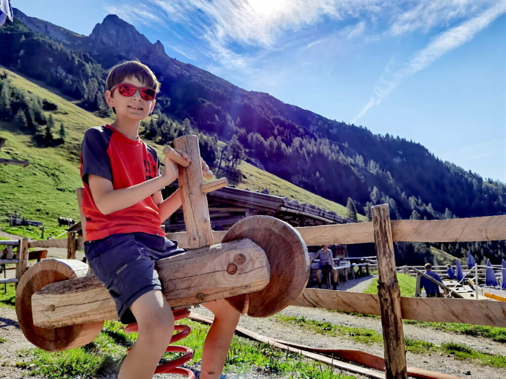 Spielplatz Achensee - bei der Dalfazalm