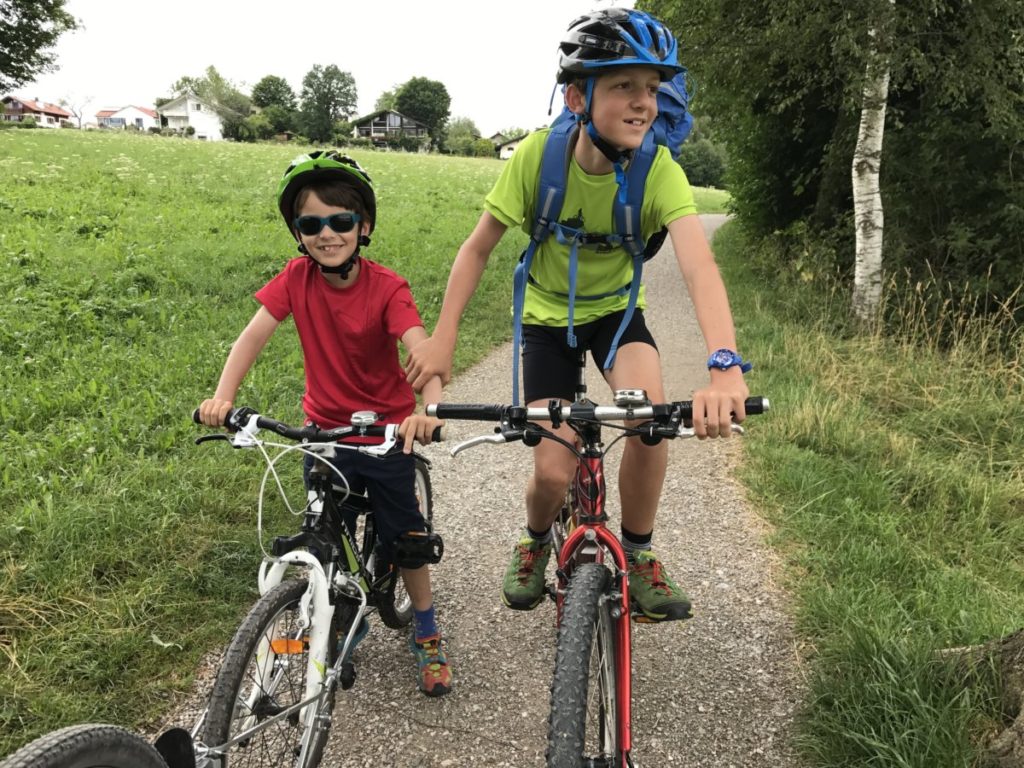 Murnau am Staffelsee - radfahren um den See