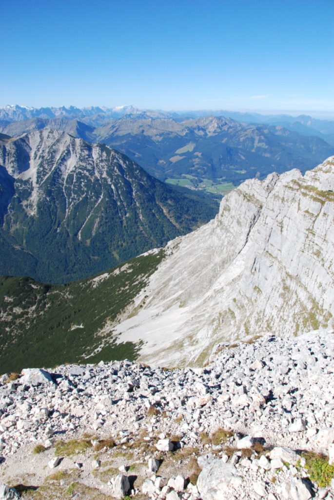 Steinberg am Rofan - Ausblick auf der Guffert Wanderung