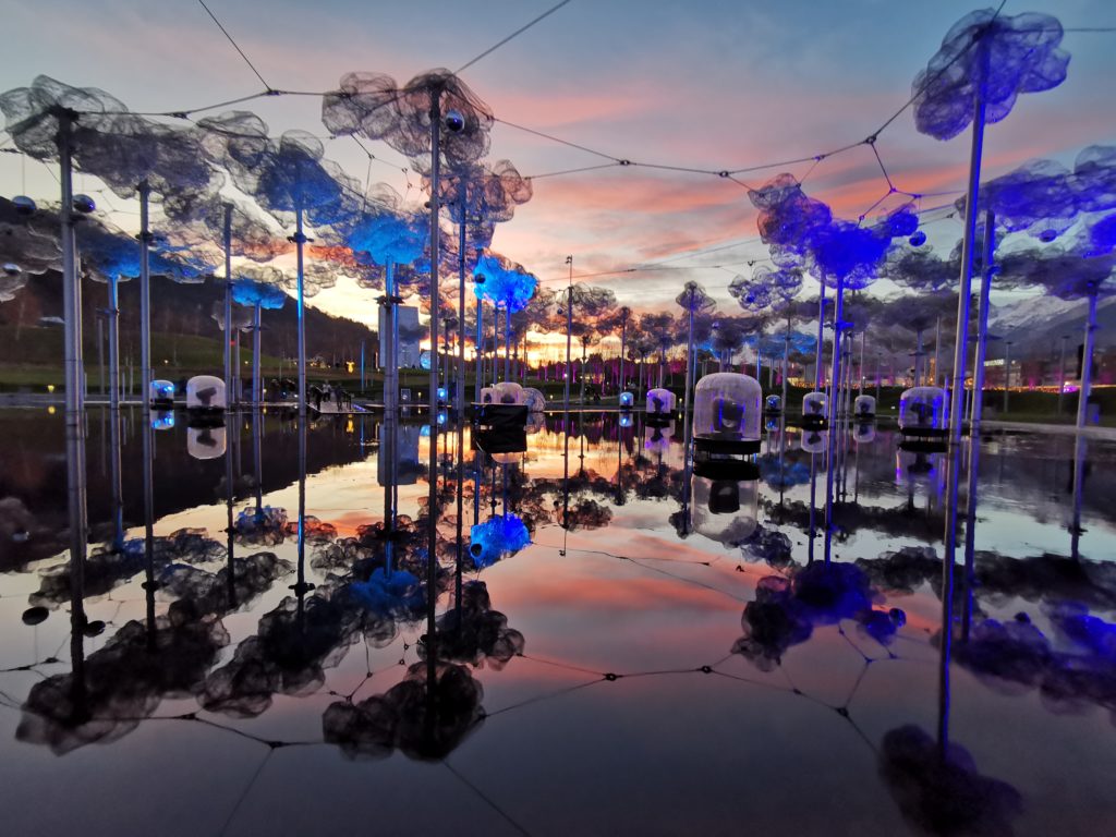 Das Lichtfestival bei den Swarovski Kristallwelten Wattens