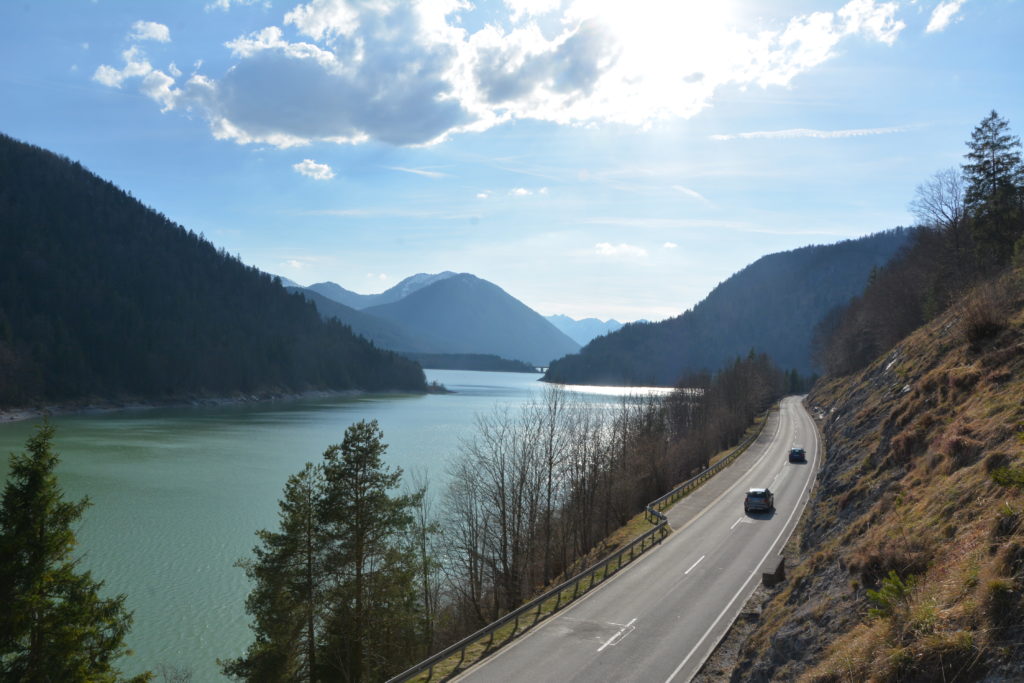 Sylvensteinsee Anfahrt - so kommst du hierher