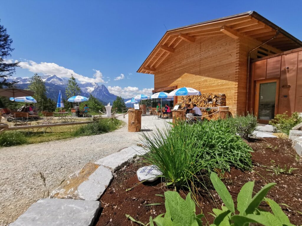 Kurzer Stopp beim Aufstieg bei der Tannenhütte - Rückweg gibt´s hier die Einkehr