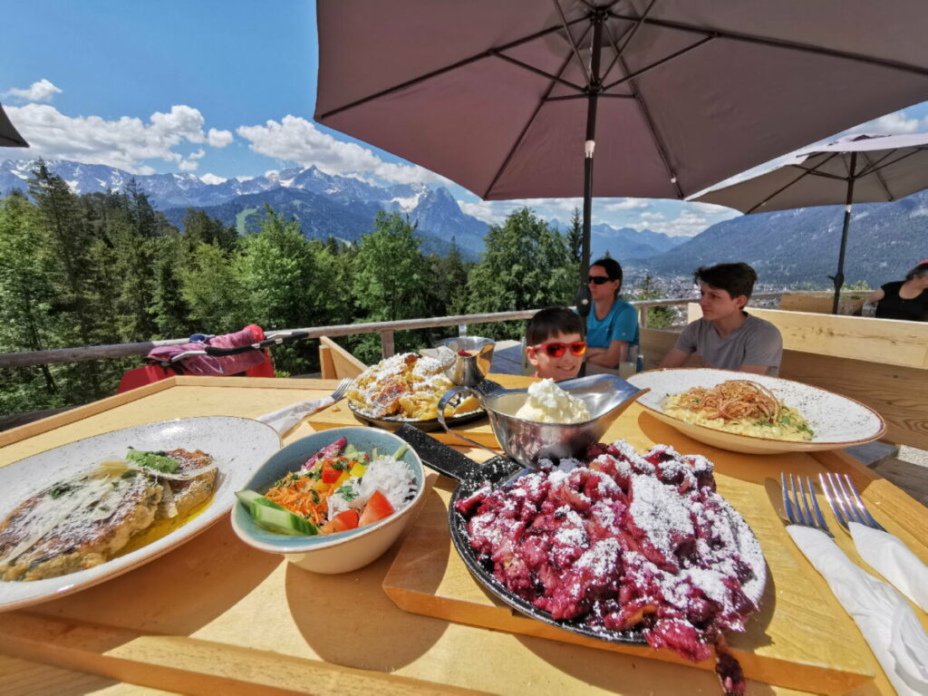 Eine kleine Auswahl der Tannenhütte Speisekarte