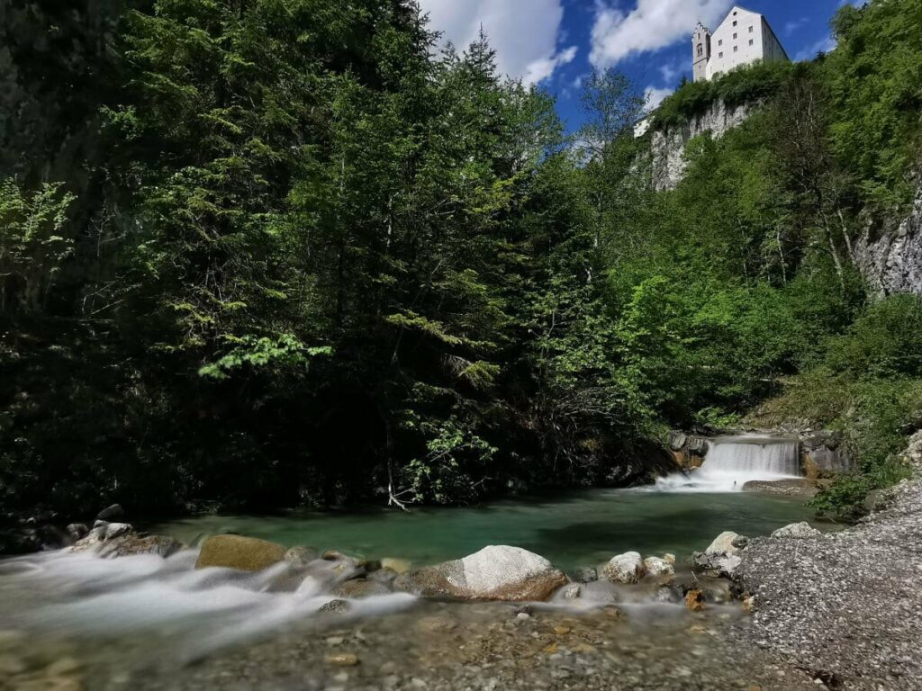 Wandern Vomp - zum Kloster St. Georgenberg im Karwendel