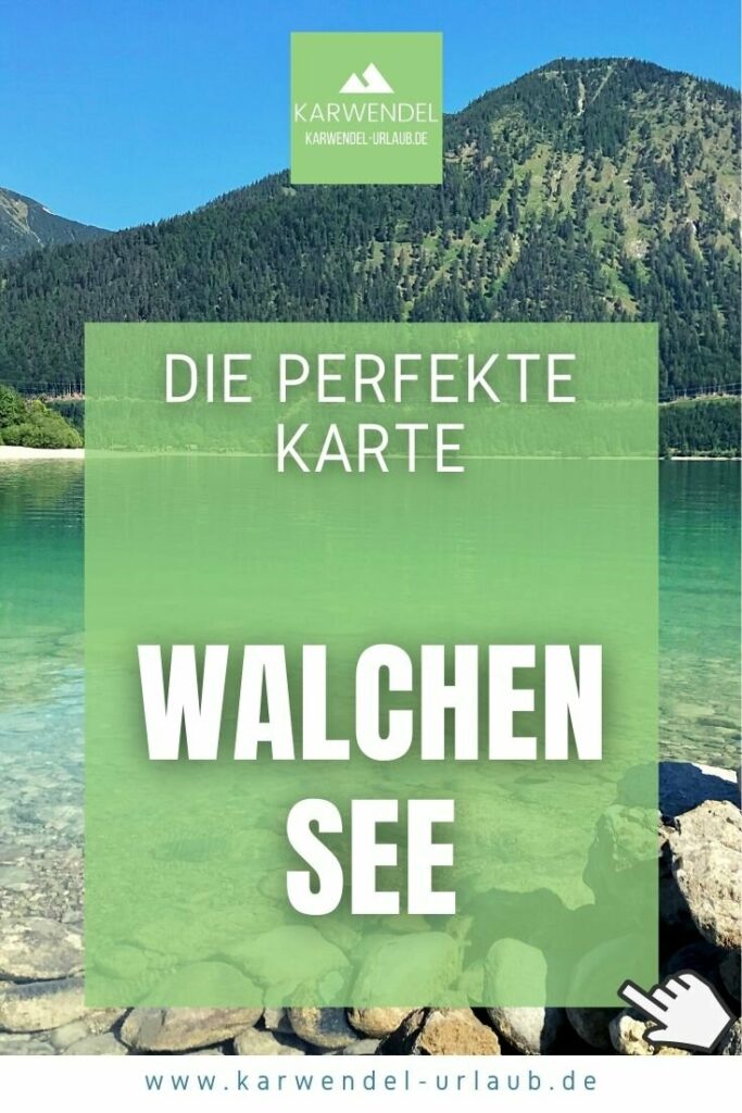 Walchensee Karte