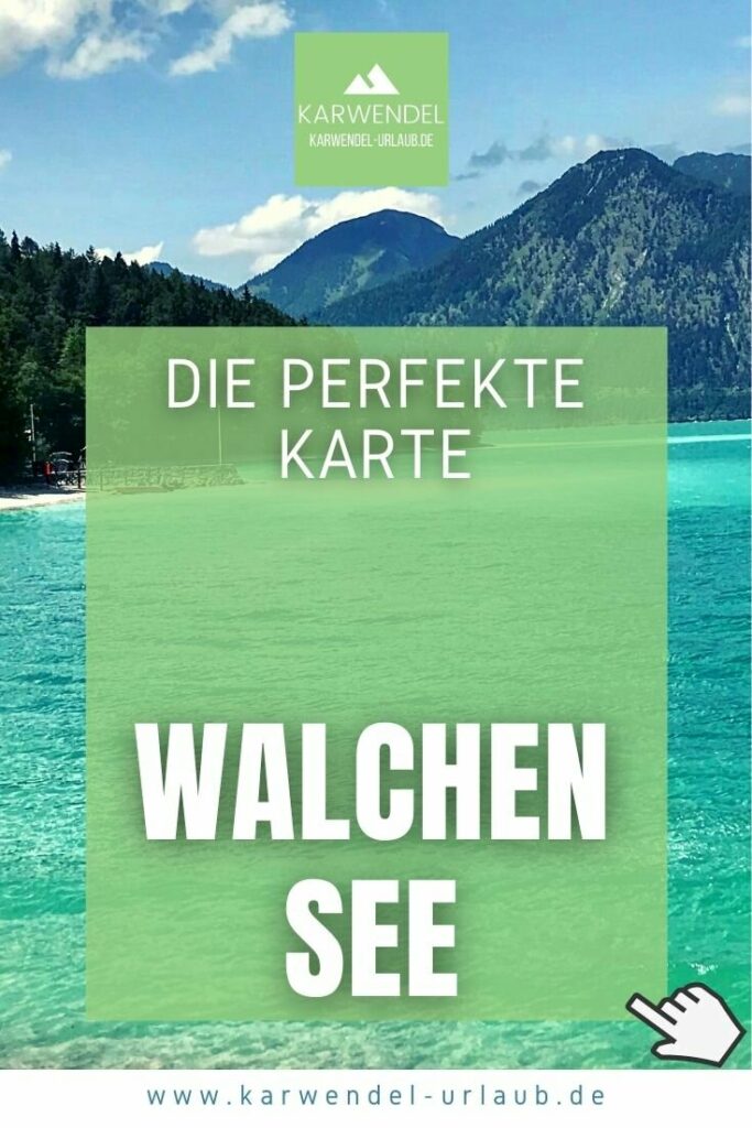 Walchensee Karte