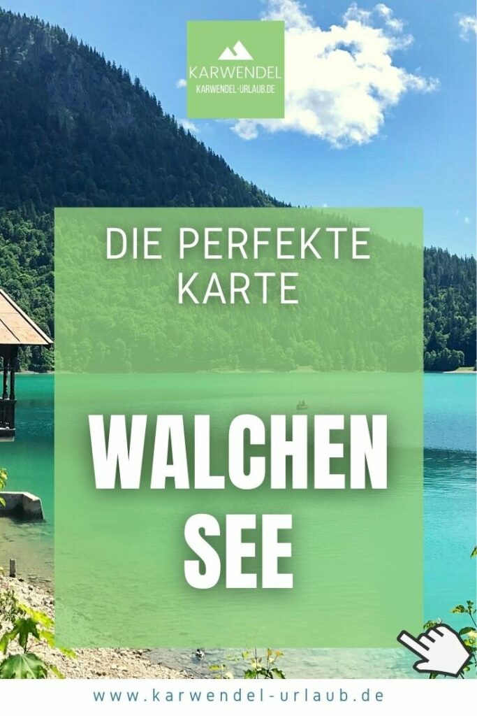 Walchensee Karte