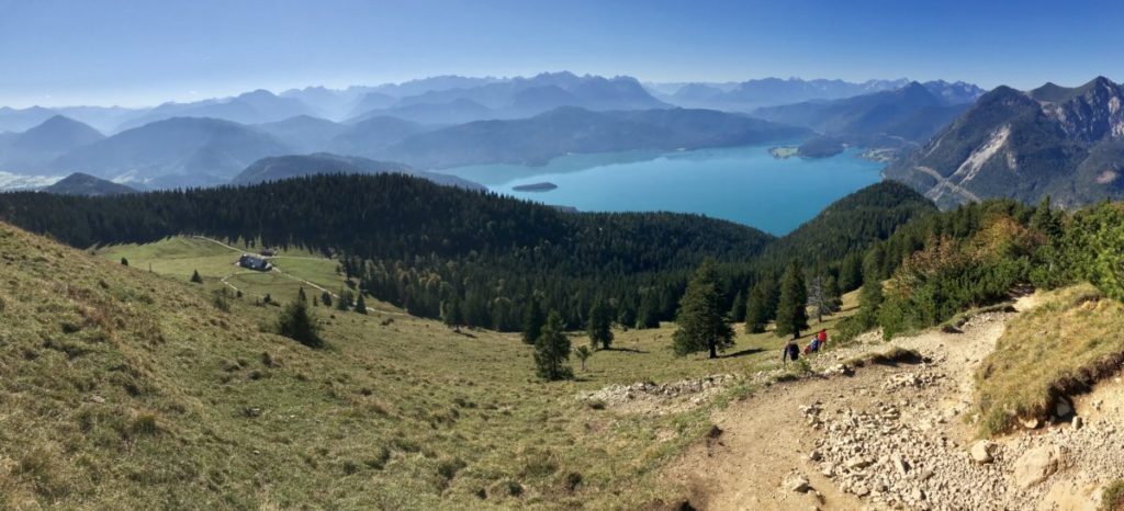  Am Walchensee wandern in Bayern  - schöner geht´s nicht!