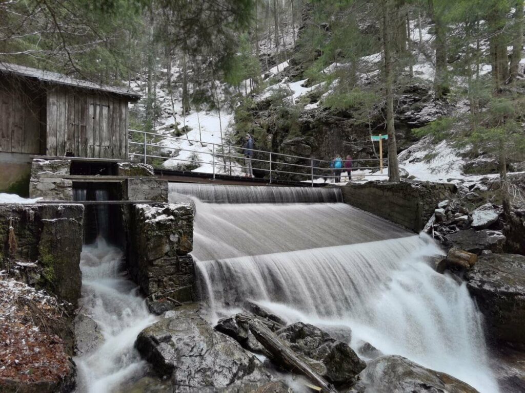 Großartige Wasserfälle Bayern - die Rieslochfälle im Bayerischen Wald