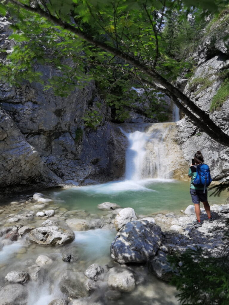 Wasserfall Leutascher Ache