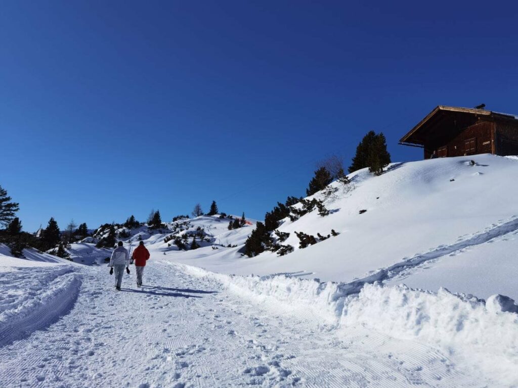Winter im Rofan - viel Schnee und Sonne beim Winterwandern, Schneeschuhwandern und Skifahren