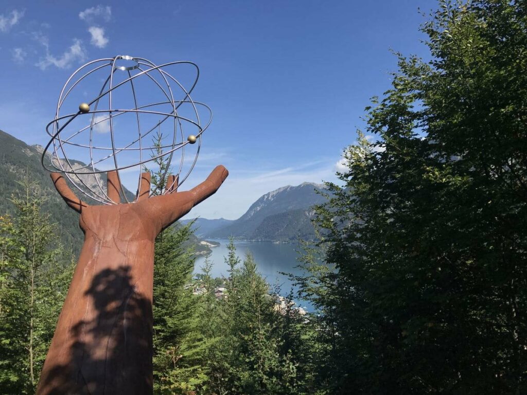 Karwendelbahn Pertisau Alternative: Wanderung auf dem Besinnungsweg zum Gipfel