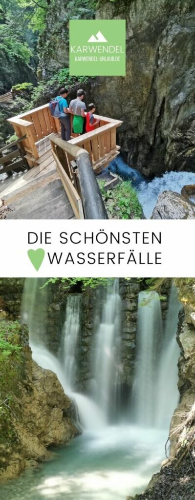 unglaublich schöne Wasserfälle