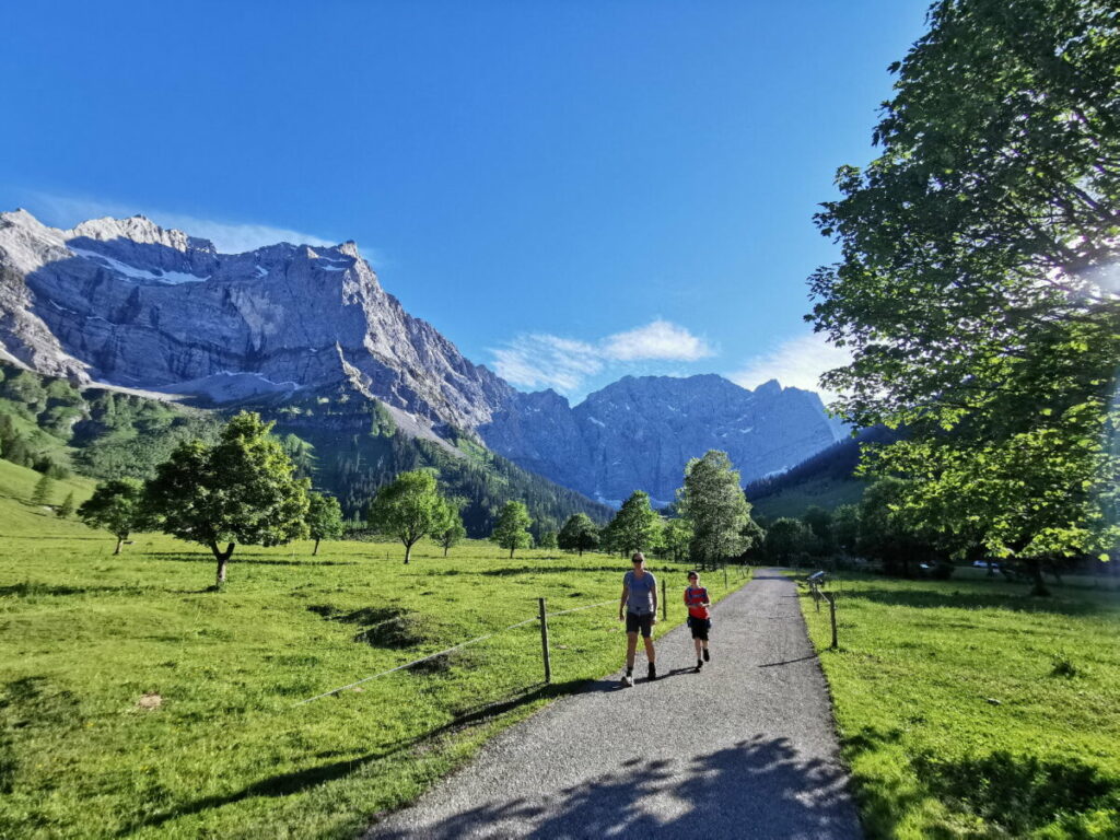 Großer Ahornboden  - ein Naturdenkmal das begeistert