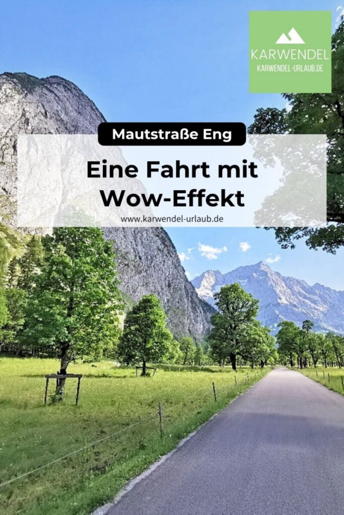 Mautstraße Eng