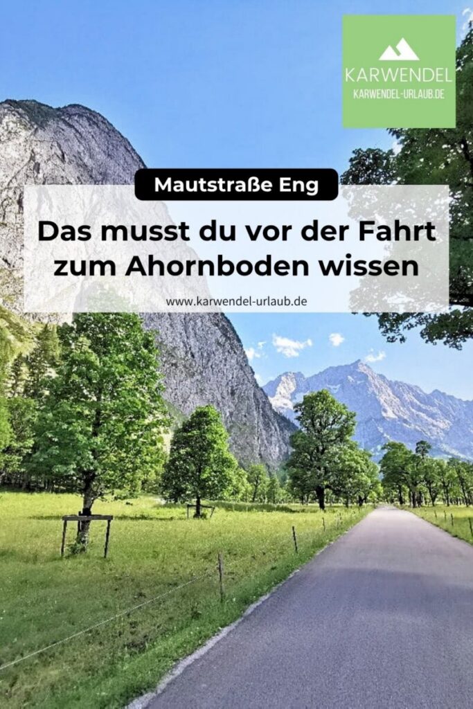 Mautstraße Eng