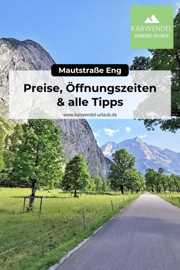 Mautstraße Eng