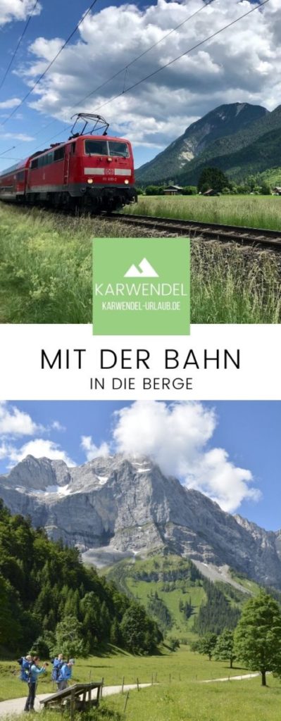 mit der Bahn in die Berge